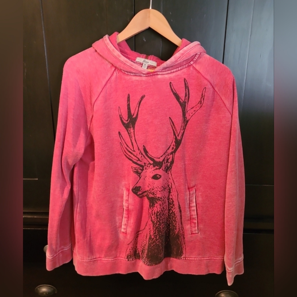 Bass Deer Print Hoodie